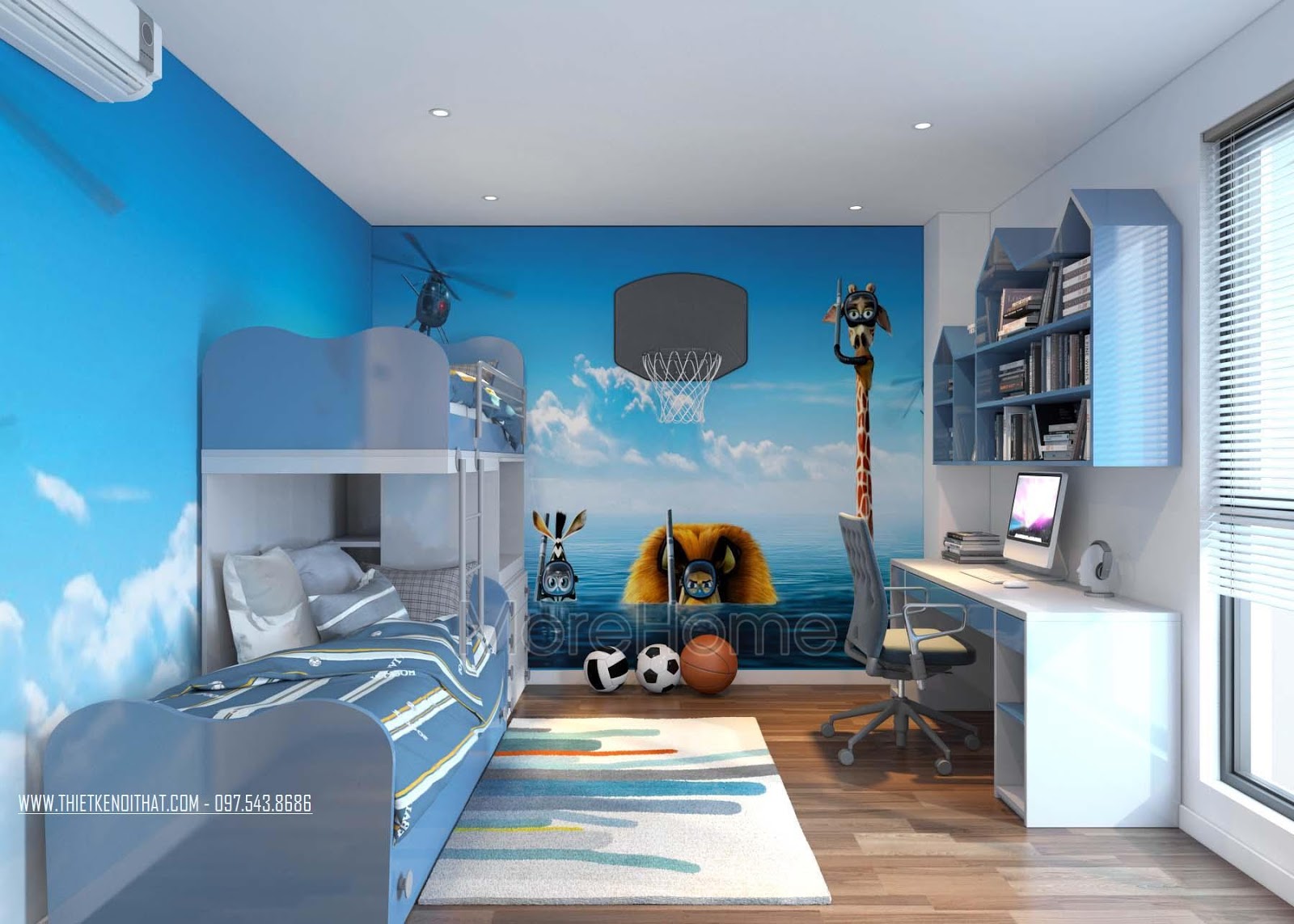 noi-that-phong-ngu-tre-nho