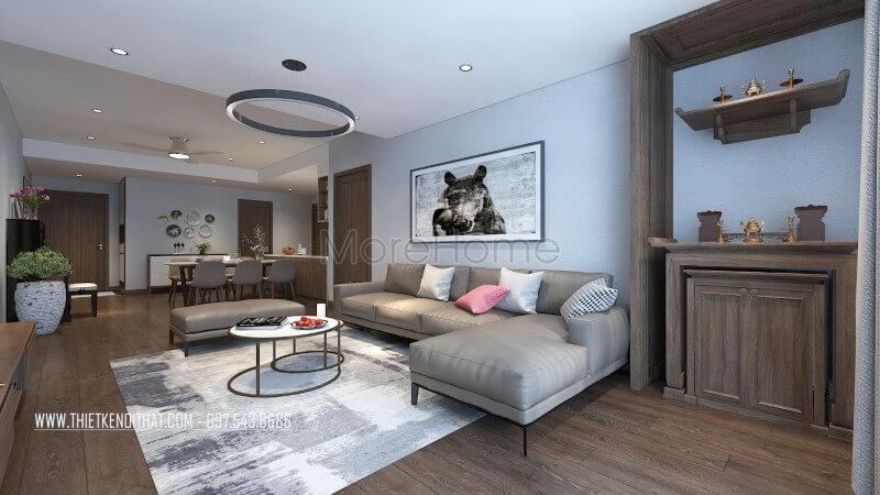 Danh sách các mẫu phòng khách đẹp hiện đại