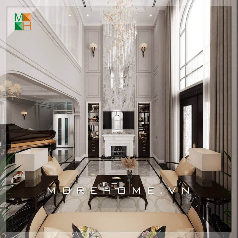 Danh sách các mẫu thiết kế phòng khách sang trọng tiện nghi