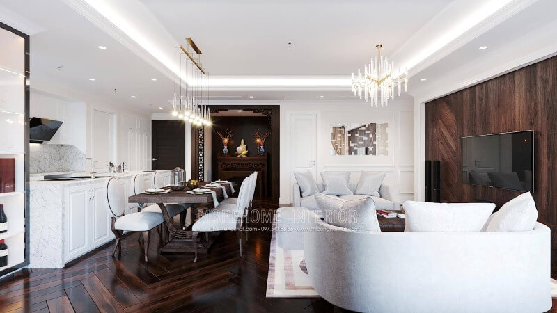 Tổng hợp các mẫu thiết kế phòng khách đẹp và sang trọng