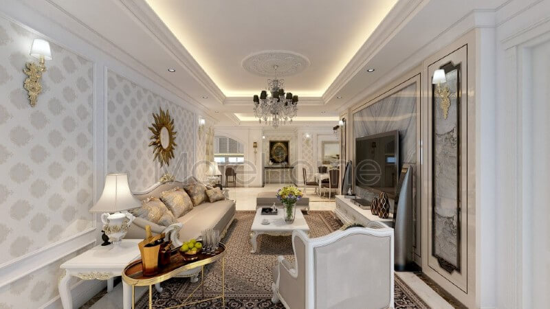 Tổng hợp các mẫu thiết kế phòng khách đẹp và sang trọng