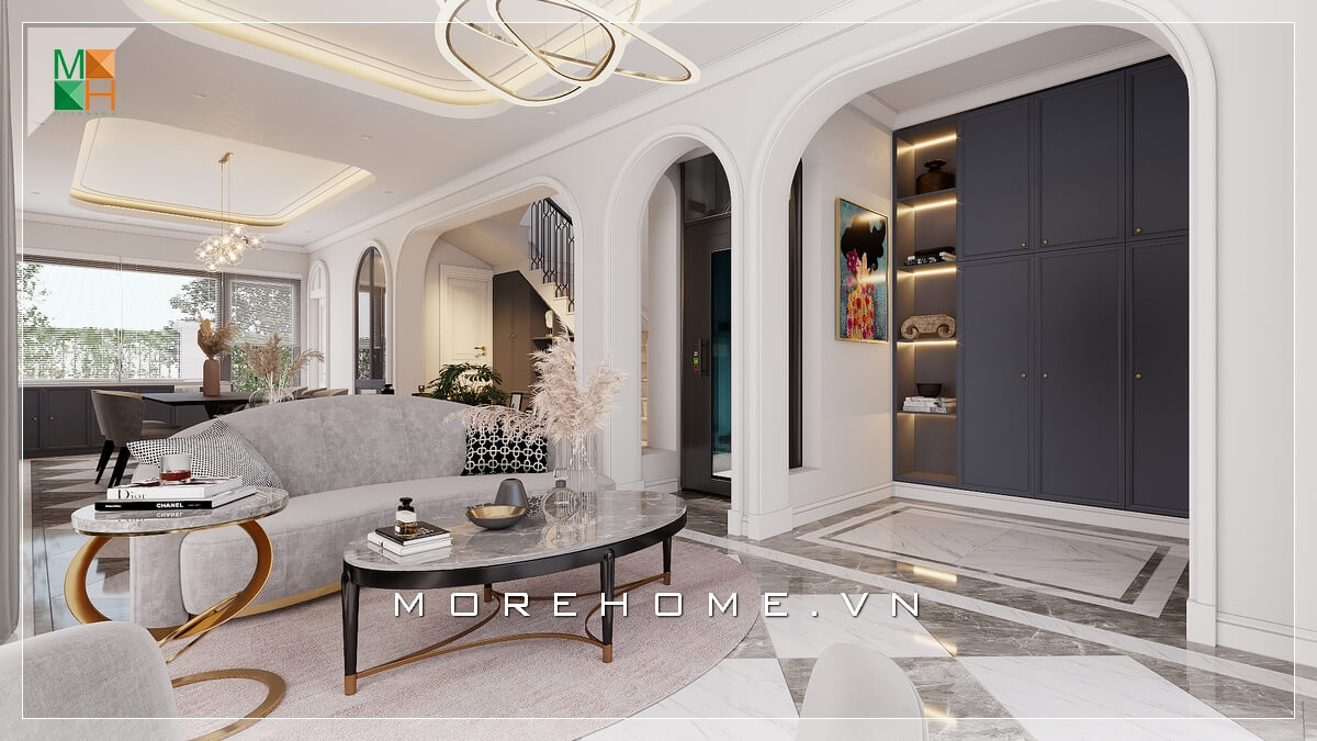 Tổng hợp các mẫu thiết kế phòng khách đẹp và sang trọng