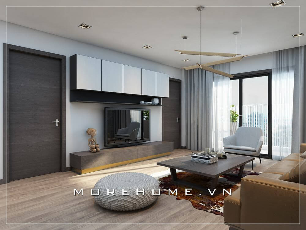 Thiết kế phòng khách hiện đại đẹp