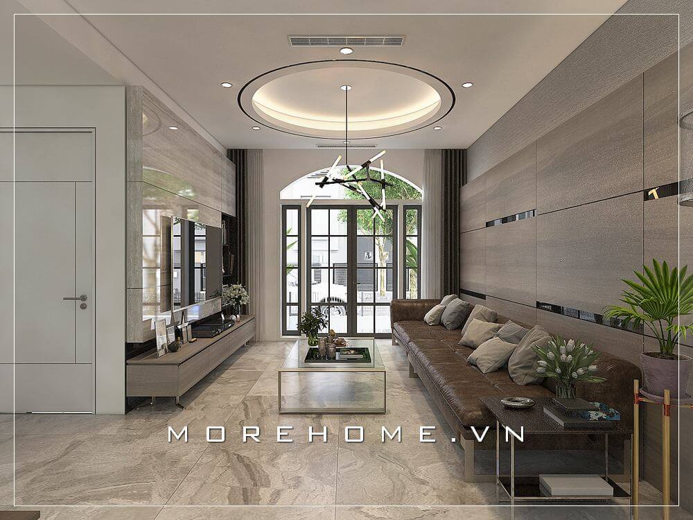 Thiết kế phòng khách hiện đại đẹp