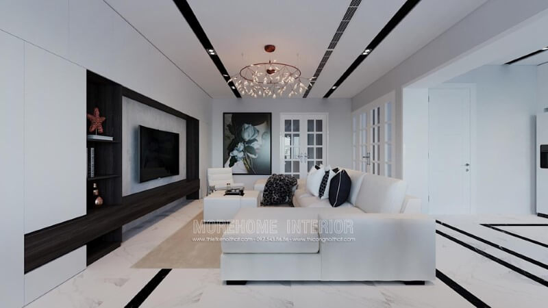 Nội thất sofa vải cho phòng khách thêm sang trọng